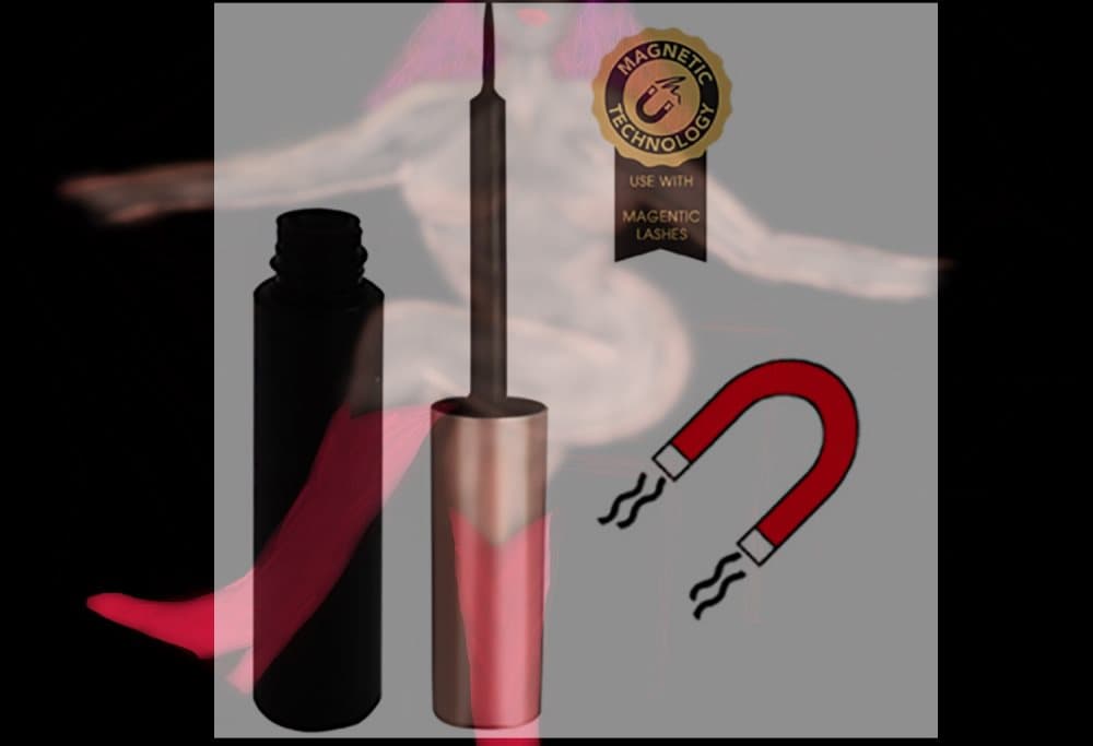 2 pack Extra super stark Magnetisk eyeliner magnetiska ögonfransar