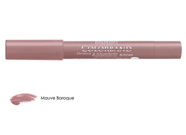 Bourjois Waterproof Colorband Eyeshadow & Liner - Mauve Baroque