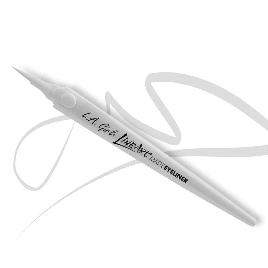 L. A. Girl Line Art Matte Eyeliner - Pure White