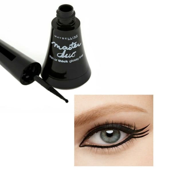 Maybelline Master Duo 2-in-1 Liquid Eyeliner Thin/Thick-Black