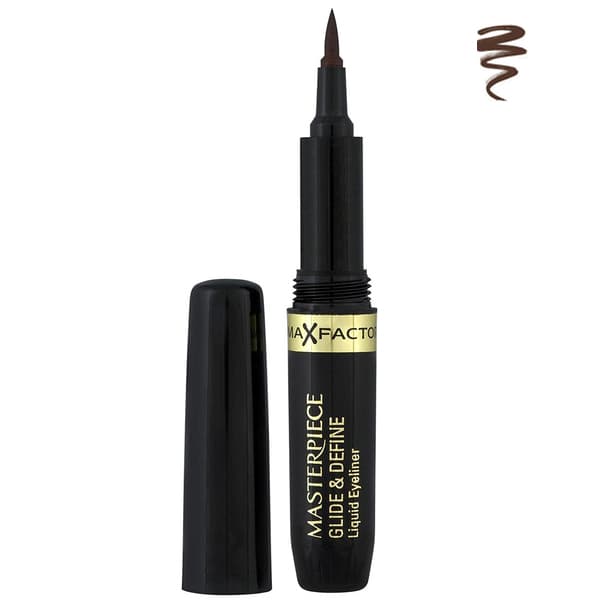 Max Factor Masterpiece Glide & Define Liquid Eyeliner-Brown