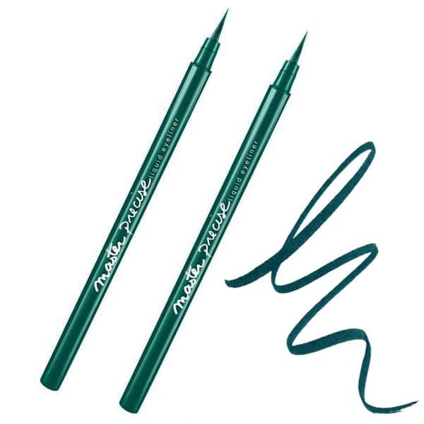 2st Maybelline Master Precise Liquid Eyeliner-Jungle Green