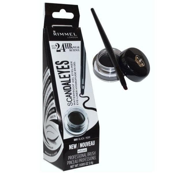 Rimmel Scandaleyes Gel Eyeliner Waterproof - Black