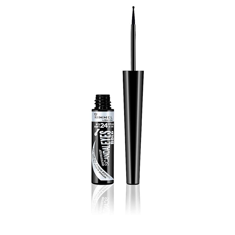 Rimmel Scandaleyes Bold Liquid Eyeliner-001Black &Waterproof