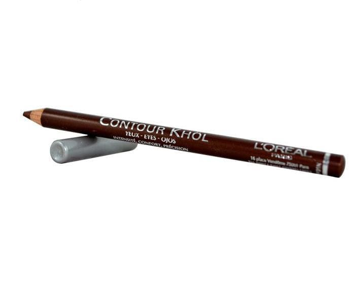 L'Oreal Contour Khol Eyeliner Pencil -- Iced Chestnut