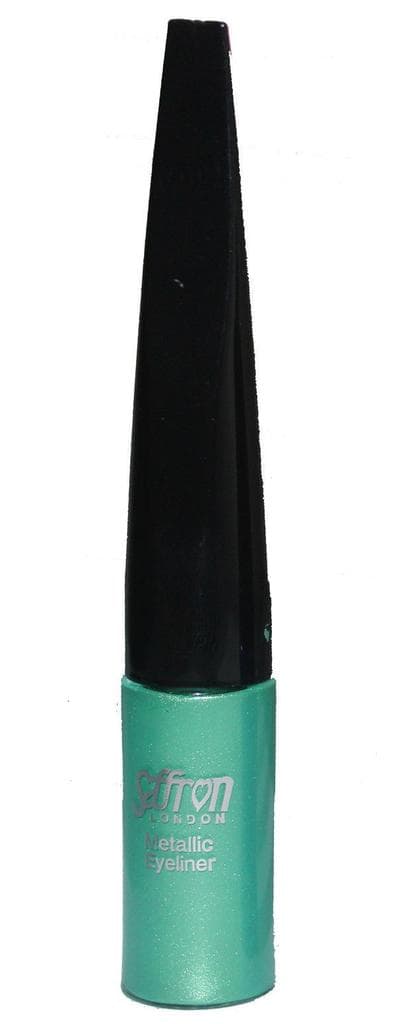 Saffron METALLIC Liquid Eyeliner - Metallic Green/Turquoise Green