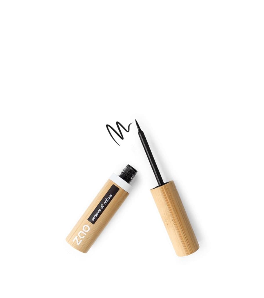 ZAO, Ekologisk Eyeliner Felt Tip 066 Black Intense, 3,8 ml