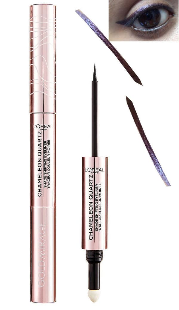 L'Oreal Gold Mirage Chameleon Duo Eyeliner-Amethyst Light