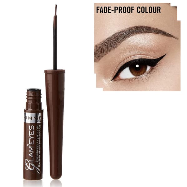 Rimmel Glam'Eyes Liquid Eyeliner - 002 Brown Velvet