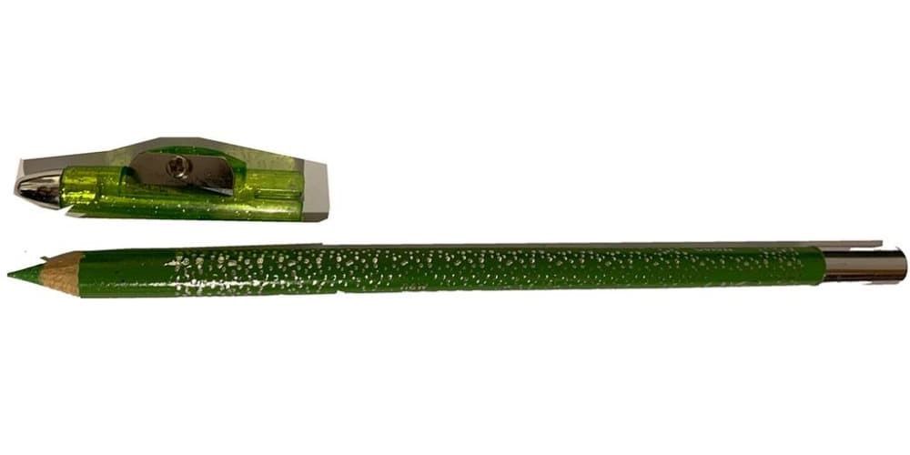 Glitter XXL Eyeliner Waterproof &VitaminA&E with Sharpener-Green