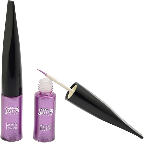 Saffron METALLIC Liquid Eyeliner - Metallic Lilac