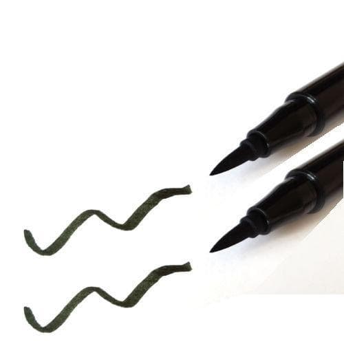 2st Miss Sporty Cat's Eyes FELT TIP Line-Miaowww Green/Moss Green