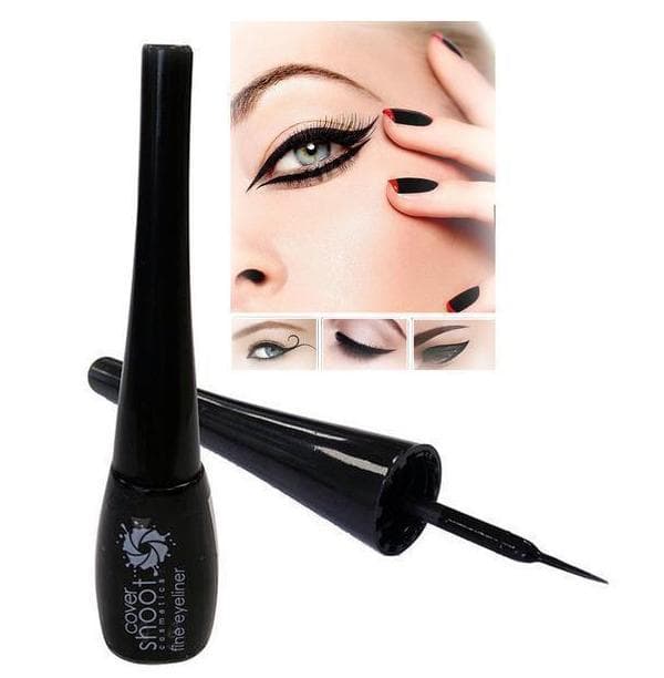 Cover Shoot FINE Precision Dip Liquid Eyeliner - Black