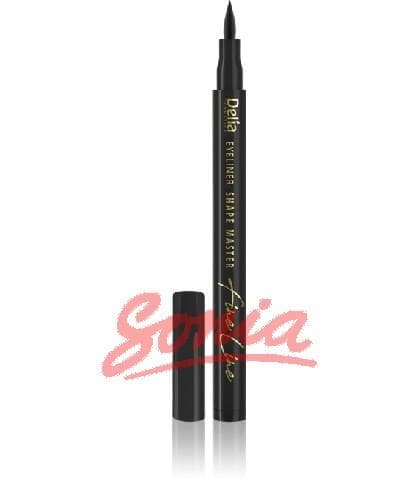 Delia Kosmetik Brow Shape Master i pennen Fine Line - Sort 1pc
