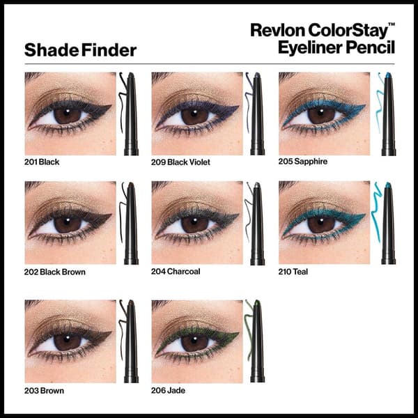 Revlon COLORSTAY Twist-Up 16Hr Eyeliner with smudger - Brown