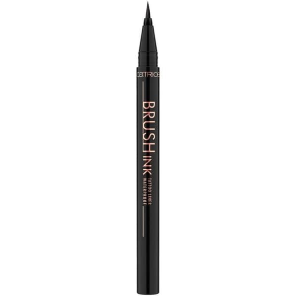 Brush Ink Tattoo Liner Vattenfast woodporny eyeliner w pisaku 010 Svart 1ml