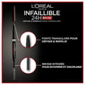 Miniatyrbild 2 av 5: Ögonbrynspenna - L'Oréal Paris - Infaillible Brows 24h - Vattentät - 1ml - N°7 Blond