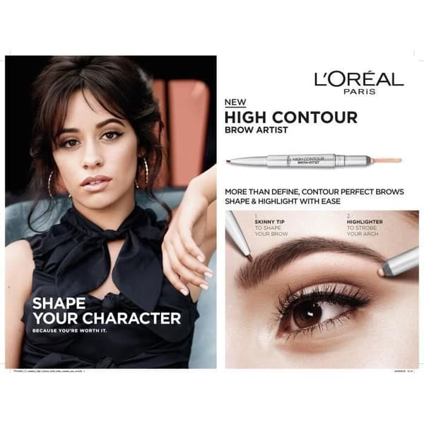 L'Oréal Paris sminkdesigner LMU Brow Art.HighDefiner Nude 108 varm br, 8 mm, 8 mm, 140 mm, 12 g