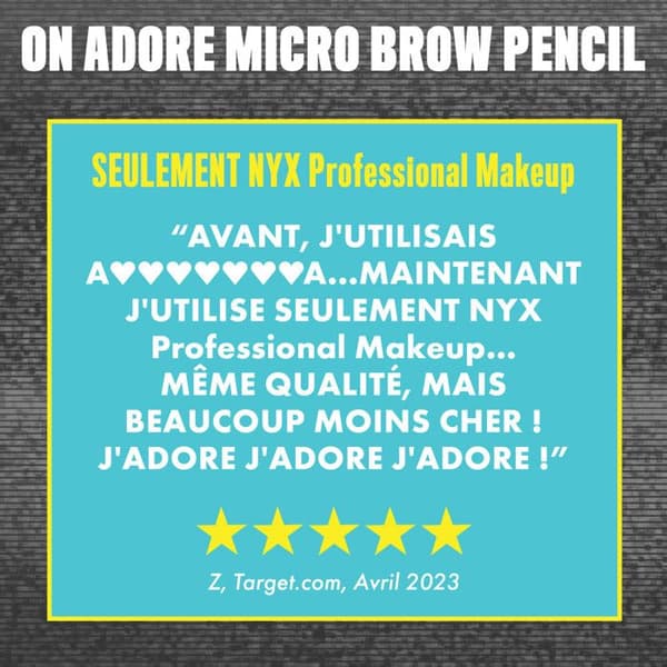 NYX Professional Makeup - Brunette Micro Brow Pencil - 0,018 oz.- 0,5 g