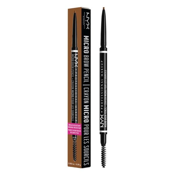 Ögonbrynspenna - NYX - Micro - Auburn - Naturlig finish - Extrem precision