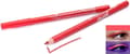 Miniatyrbild 1 av 3: Saffron Bright Fluorescent NEON 2 in 1 Eyeliner & Lip Liner Pencil-Neon Red