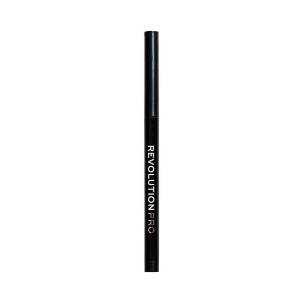 Makeup Revolution - Ultra Fin Gel Pencil Eyeliner - Blackest Black