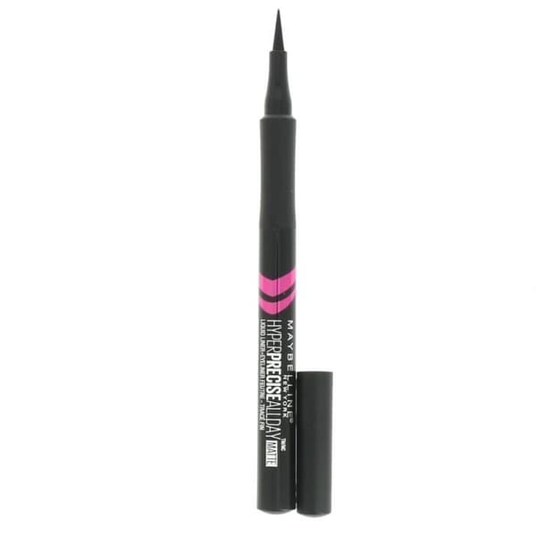Hyper Precise Allday Matte Gemey Maybelline - Matte Black