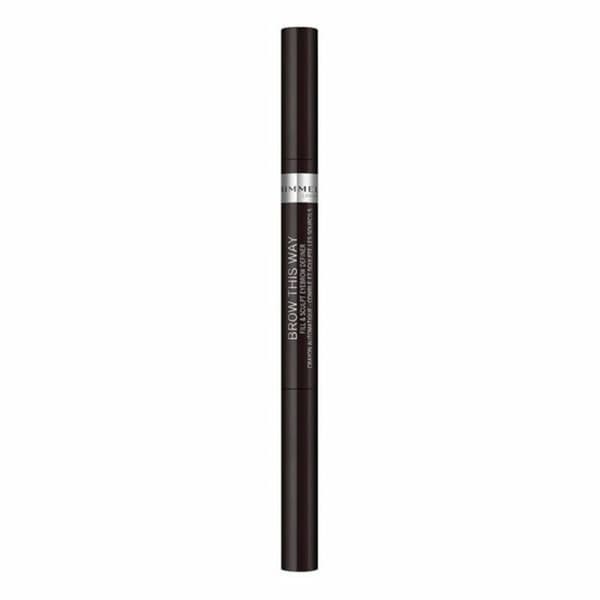 Ögonbrynspenna This Way Rimmel London - 004 - soft black