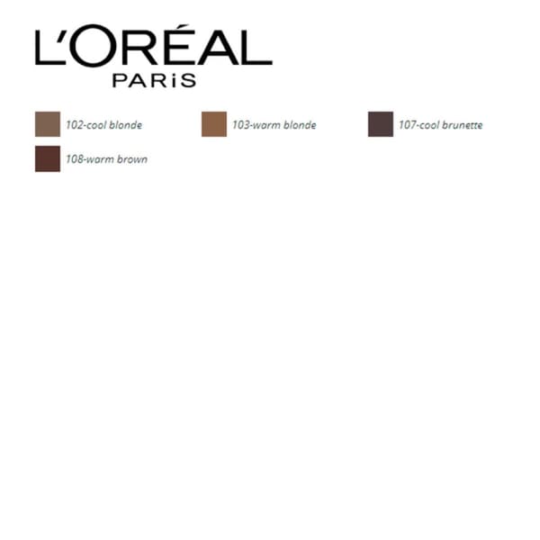 Ögonbrynspenna High Contous L'Oreal Make Up - 108-warm brown