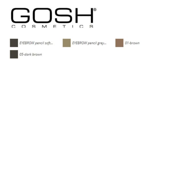 Ögonbryn smink Gosh Copenhagen - 05-dark brown