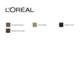 Miniatyrbillede 5 af 9: Øjenbrynsblyant Skinny Definer L'Oreal Make Up (1,2 g) - 104-chatain