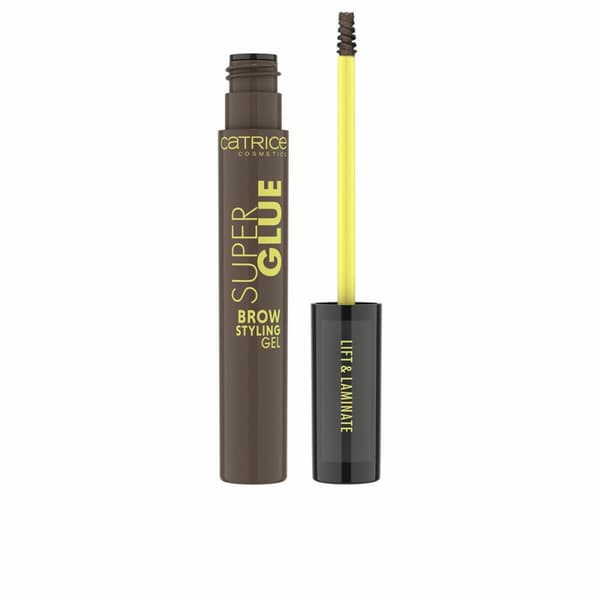 Øjenbryn Fastgørende Gel Catrice Super Glue Nº 030 Deep brown 4 ml
