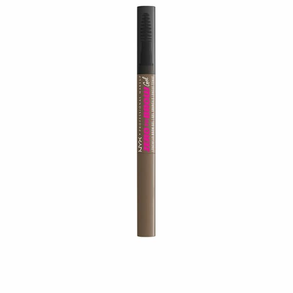Kulmakarvoja tuuheuttava geeli NYX Zero To Brow Nº 02 Ash brown 2 ml