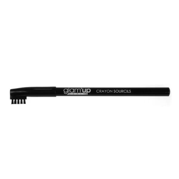 Glam'Up - Ögonmakeup - Svart ögonbrynspenna - Europeisk tillverkning