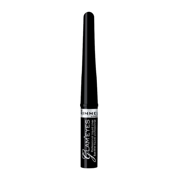 Rimmel Glam Eyes flytande eyeliner 3,5 ml 001 Black Glamour