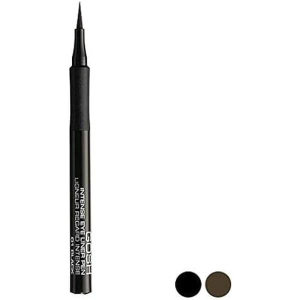 Eye liner - Gosh - Intense Eye Liner Pen 01 Svart - Pen - Intensivt resultat - Svart