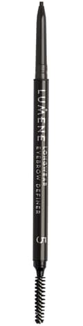 Miniatyrbillede 1 af 4: Lumene® Longwear Eyebrow Definer Eyebrow Pencil 5 Dark Brown 0,09 g
