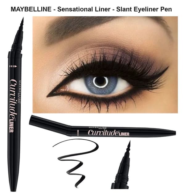 Maybelline Master Precise Curvitude Eyeliner - Black