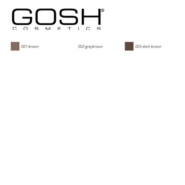 Ögonbryn smink Shape anf Fill Gosh Copenhagen - 003-dark brown