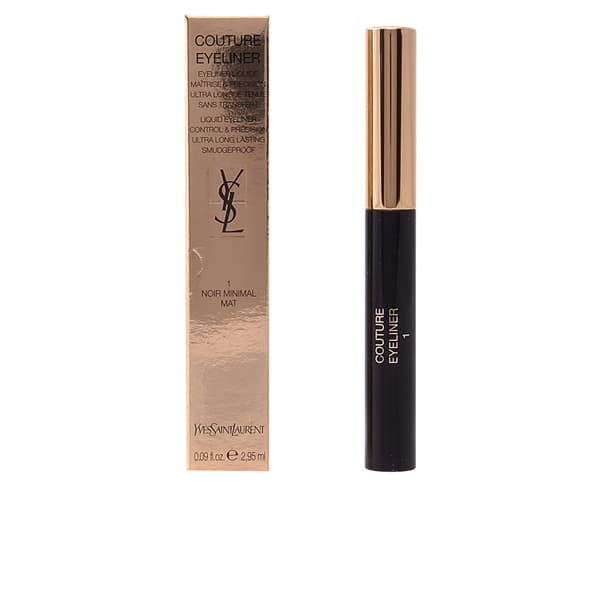 YVES SAINT LAURENT COUTURE EYELINER #1-noir minimal mat