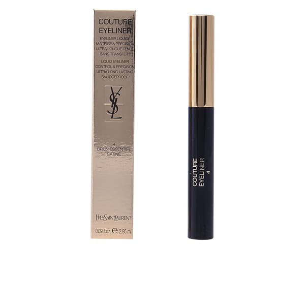 YVES SAINT LAURENT COUTURE EYELINER #4-brun essentiel satiné
