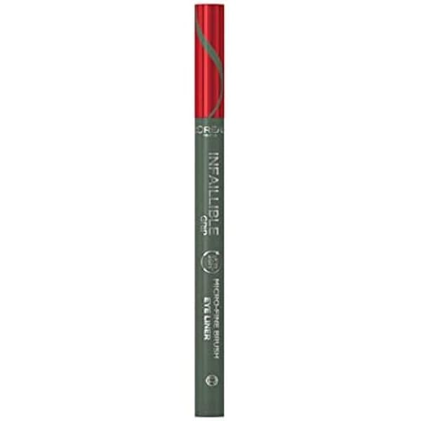 Eyeliner - L'Oréal Paris - Infallible Micro Liner Eyeliner Pencil - 05 Sage Green - Grön - Precision