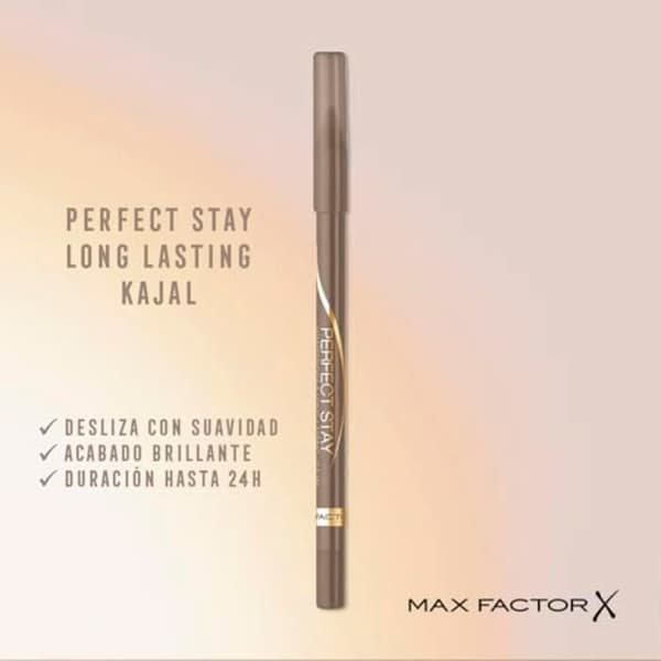 Ögonpenna - MAX FACTOR - Perfect Stay Kajal N 80 - Vattentät - Långvarig - Intensiv finish