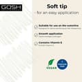 Miniatyrbild 2 av 2: Eye Liner - Gosh - Kohl White - Lysande finish - Enkel applicering - 100% ny