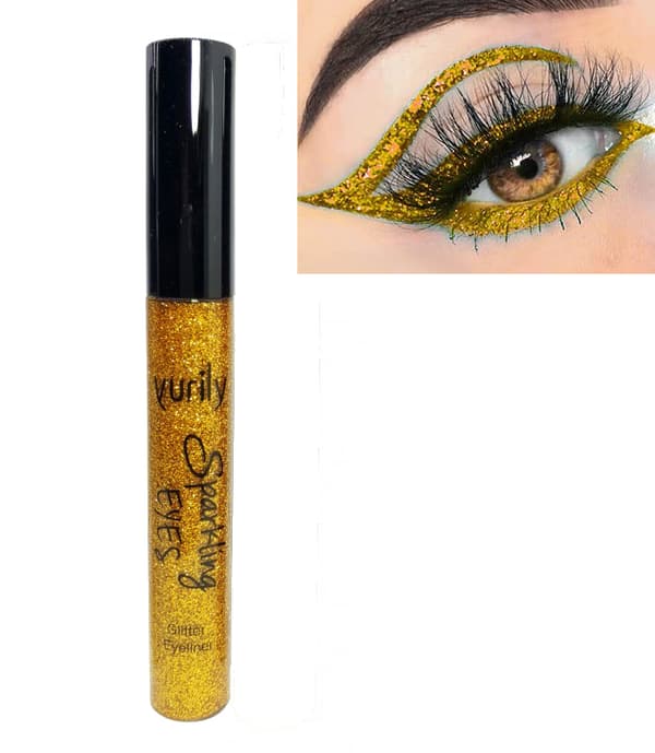 Yurily Sparkling Glitter Eyeliner - 24K Gold