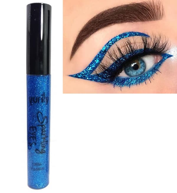Yurily Sparkling Glitter Eyeliner - Eygption Blue