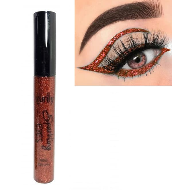Yurily Sparkling Glitter Eyeliner - CopperClast