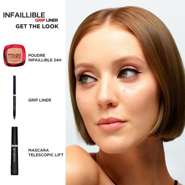 L'Oréal Paris Infallible Grip Liner Gel Automatisk brun denim