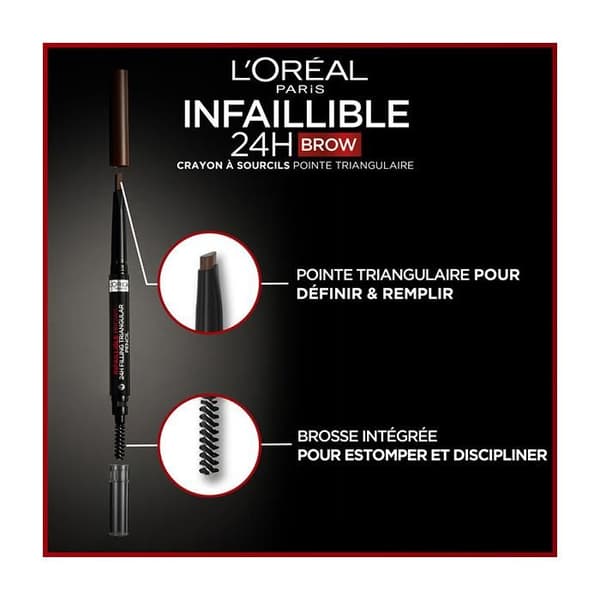 Ögonbrynspenna - L'Oréal Paris - Infaillible Brows 24h - Vattentät - 1ml - N°7 Blond