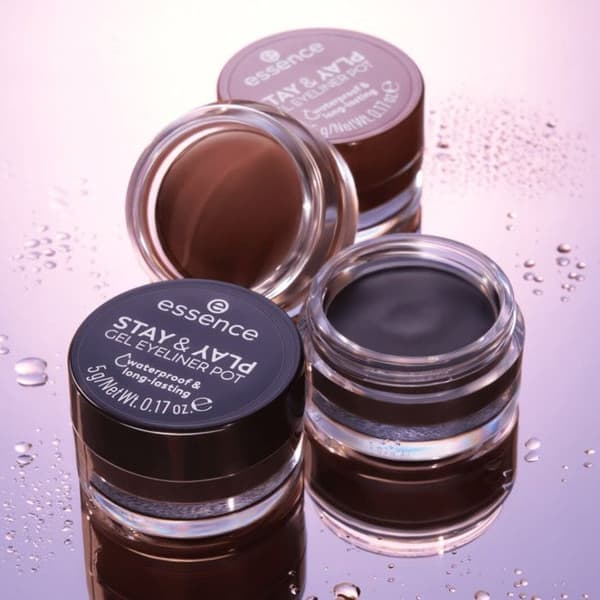 Essence - Gel Eyeliner Top Stay & Play - 02 Brun